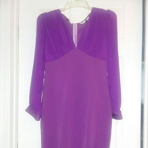 Purple dress